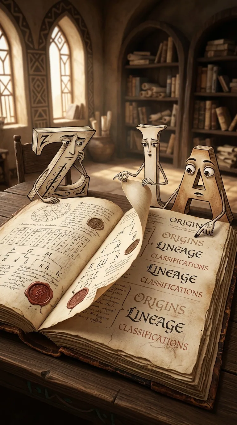 The Archive of the City of Alphabets, an illustrated book of its origins